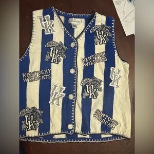 University of Kentucky castle sport vest embroidery patches medium basketball